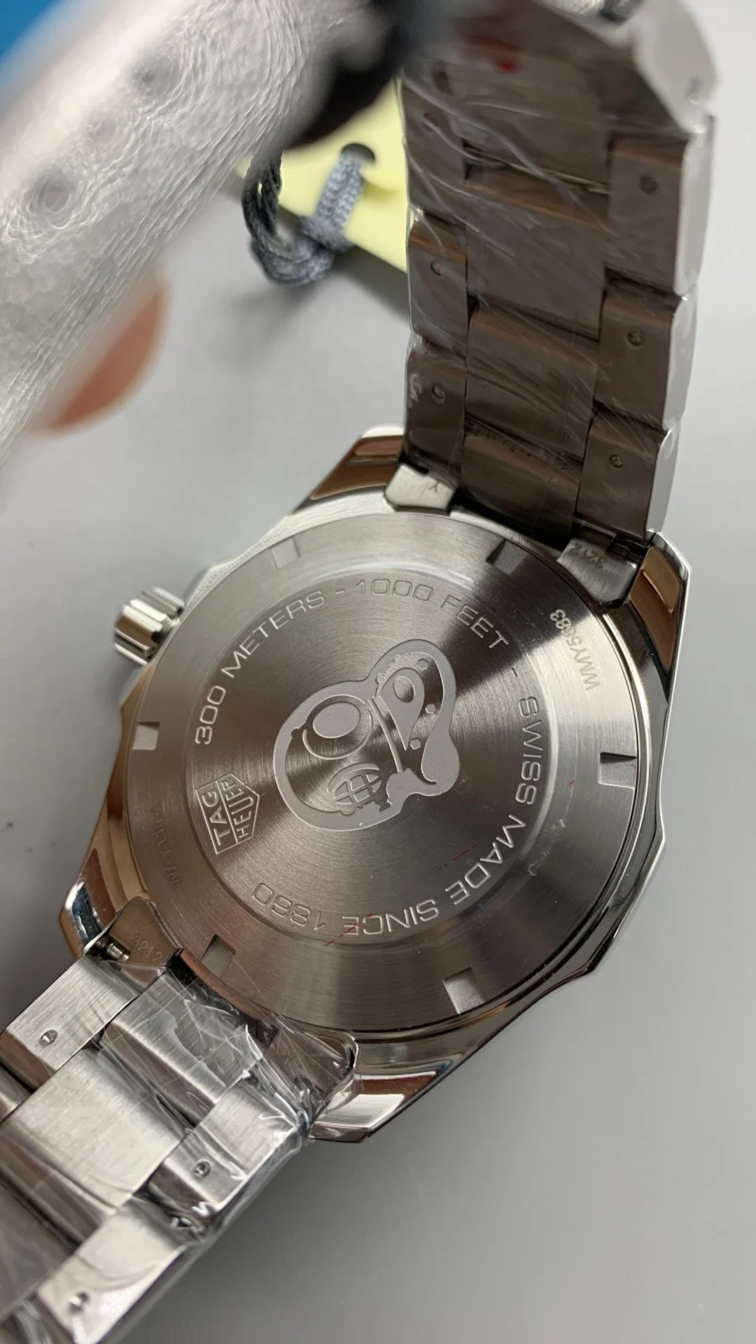 TAG Heuer Black Dial 41mm — photographed off the sweep