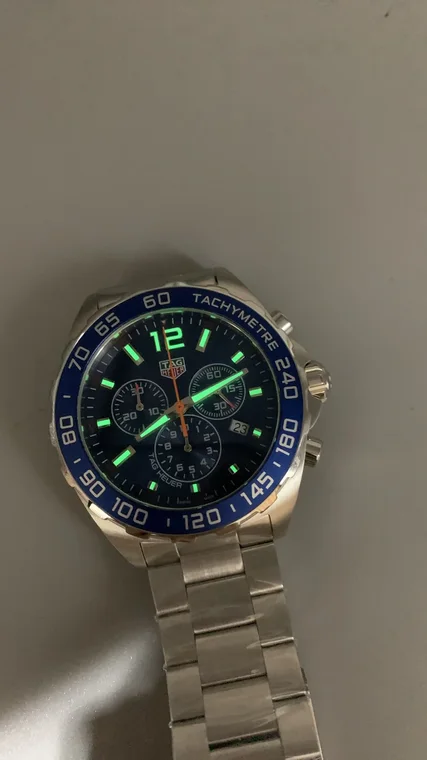 TAG Heuer Blue Dial