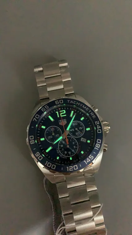 TAG Heuer Blue Dial