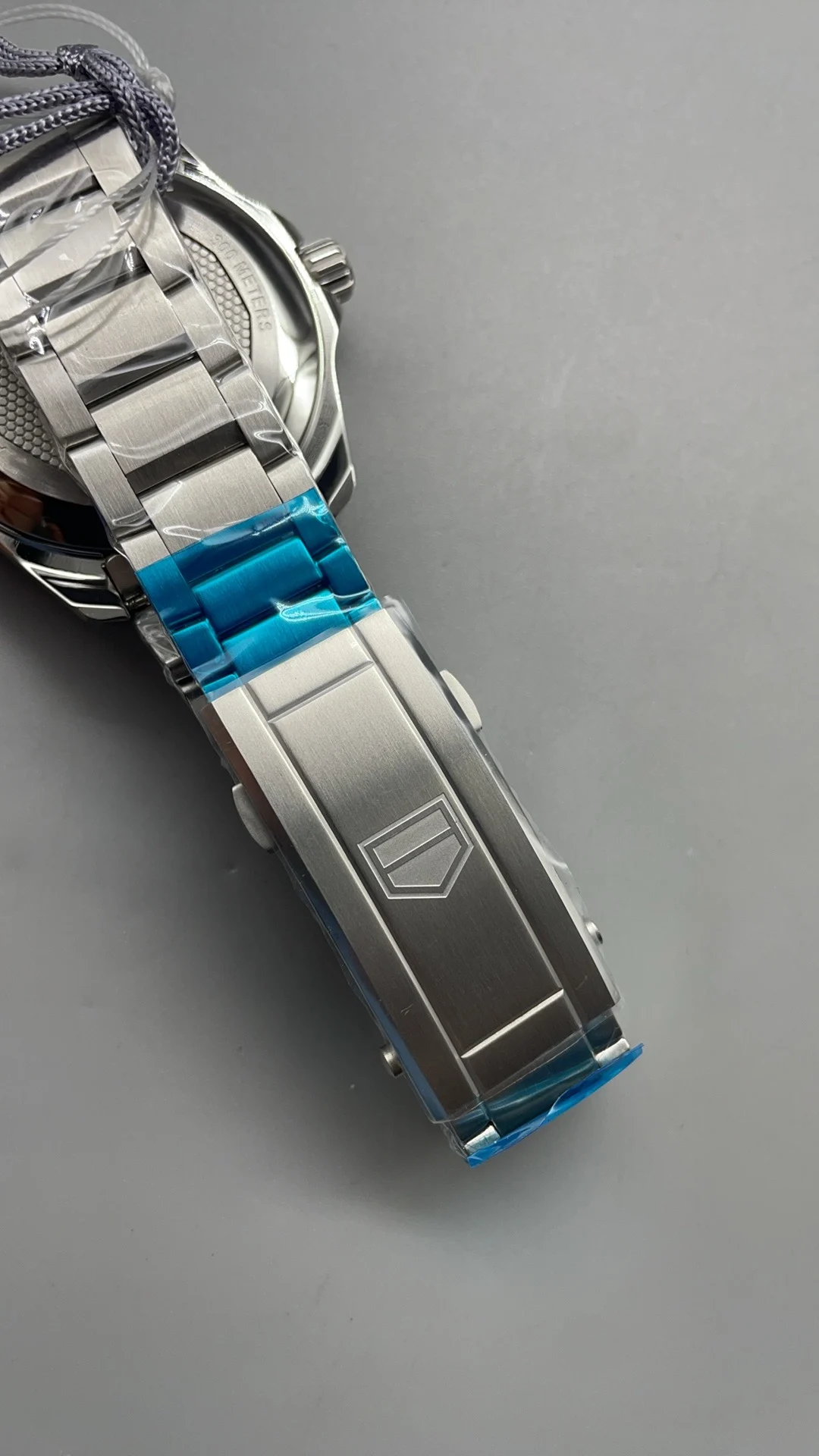 TAG Heuer Blue Dial 43mm β photographed off the sweep
