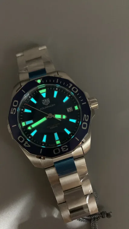 TAG Heuer Blue Dial