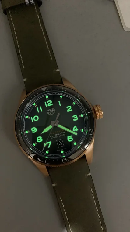 TAG Heuer Bronze 43mm