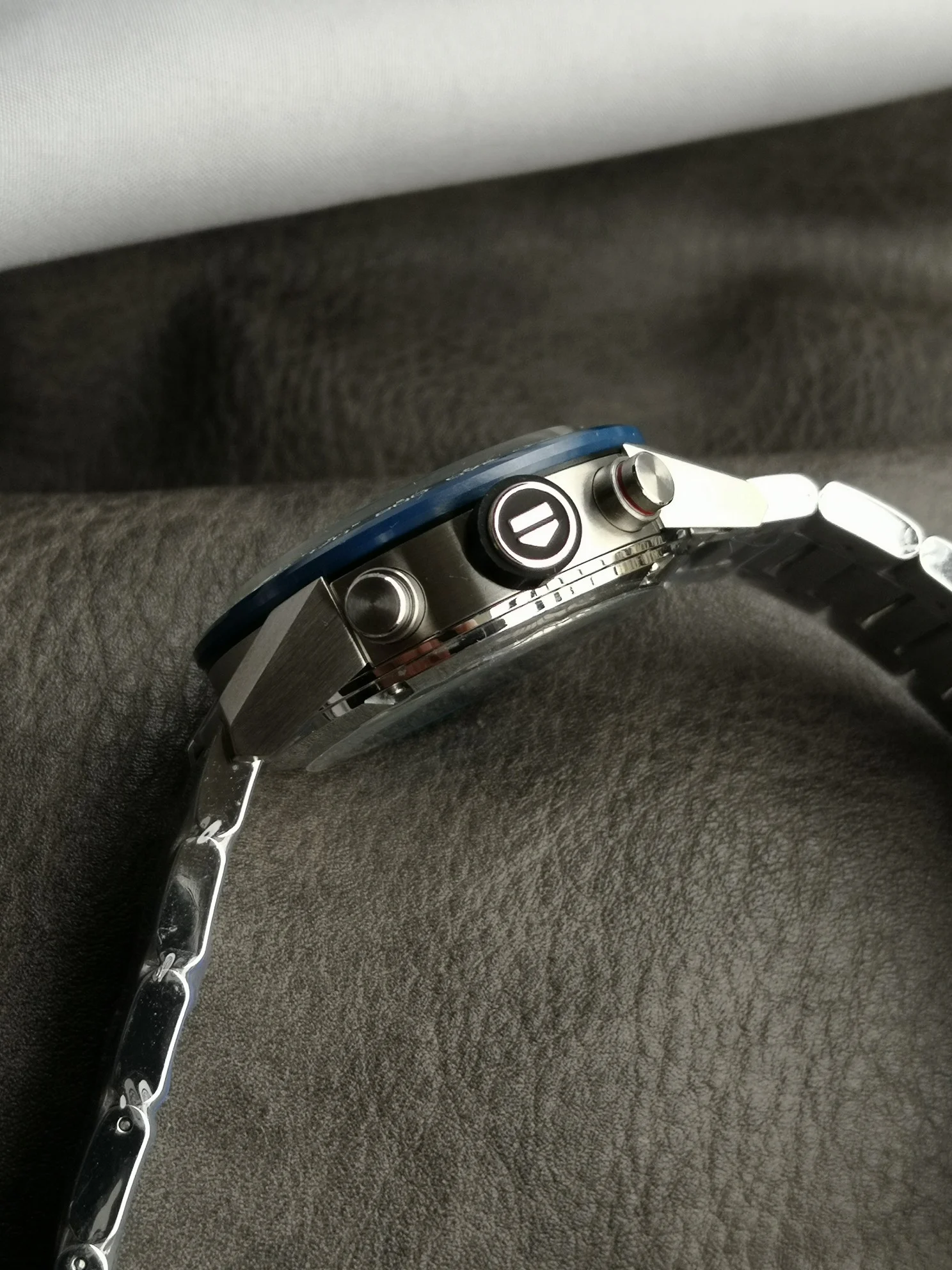TAG Heuer Carrera Steel — photographed off the sweep