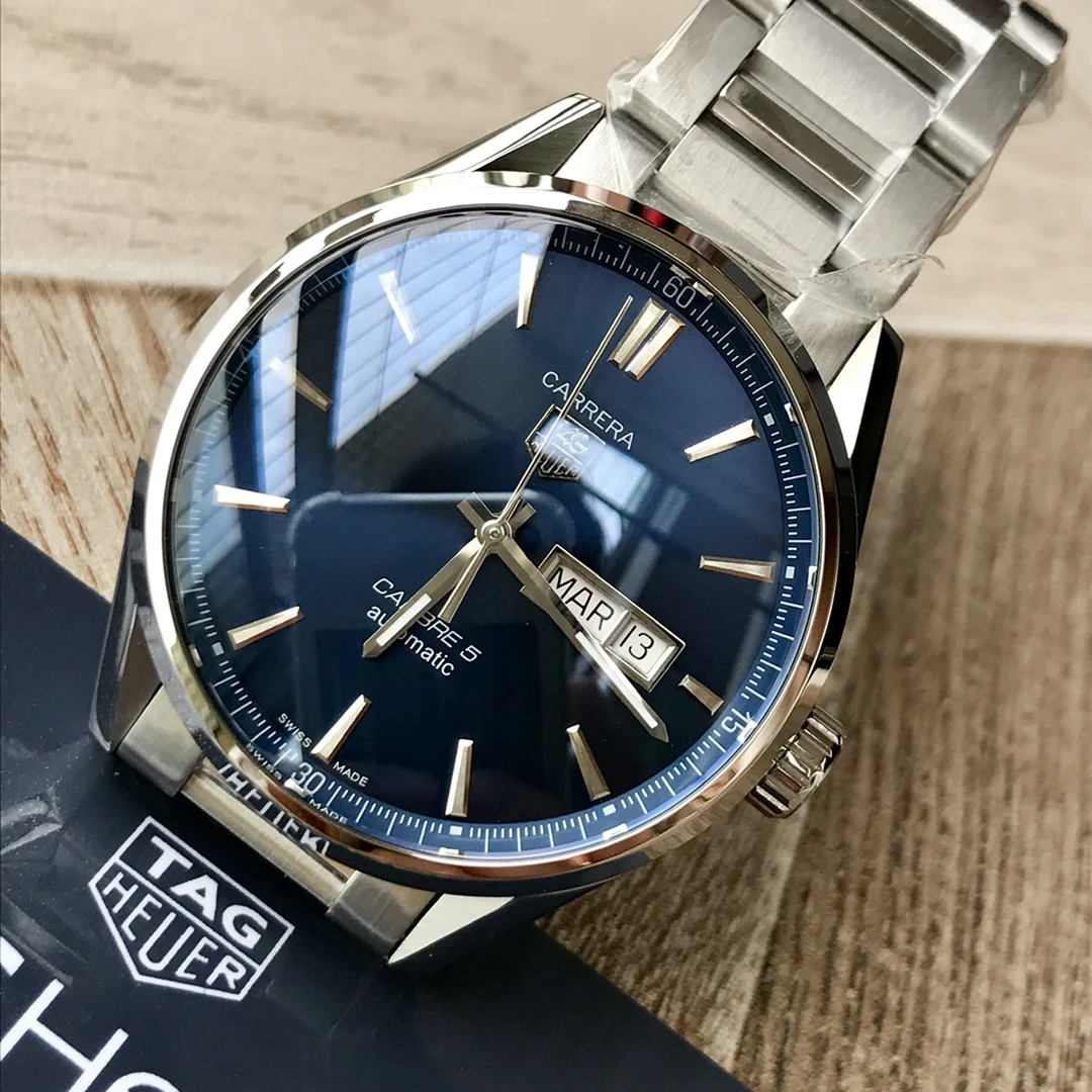 TAG Heuer Carrera — photographed off the sweep