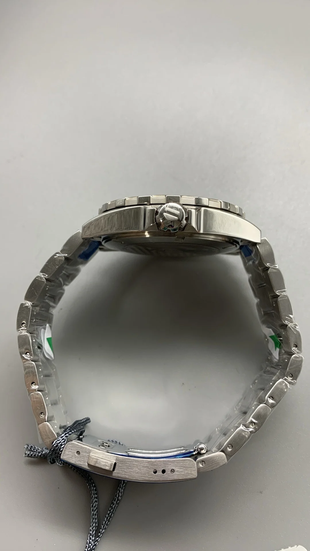 TAG Heuer Ceramic Grey Dial — photographed off the sweep