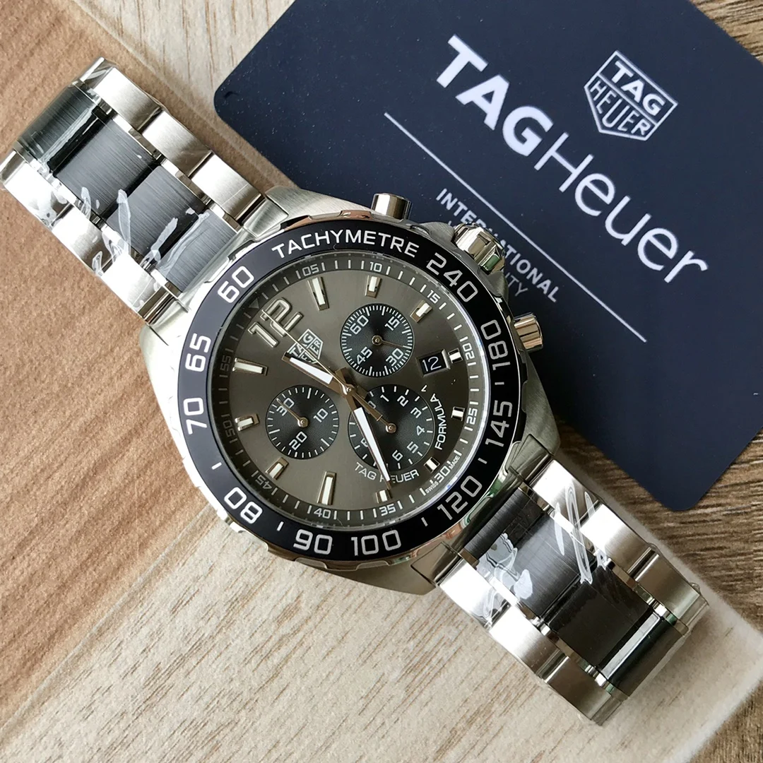 TAG Heuer Ceramic — photographed off the sweep