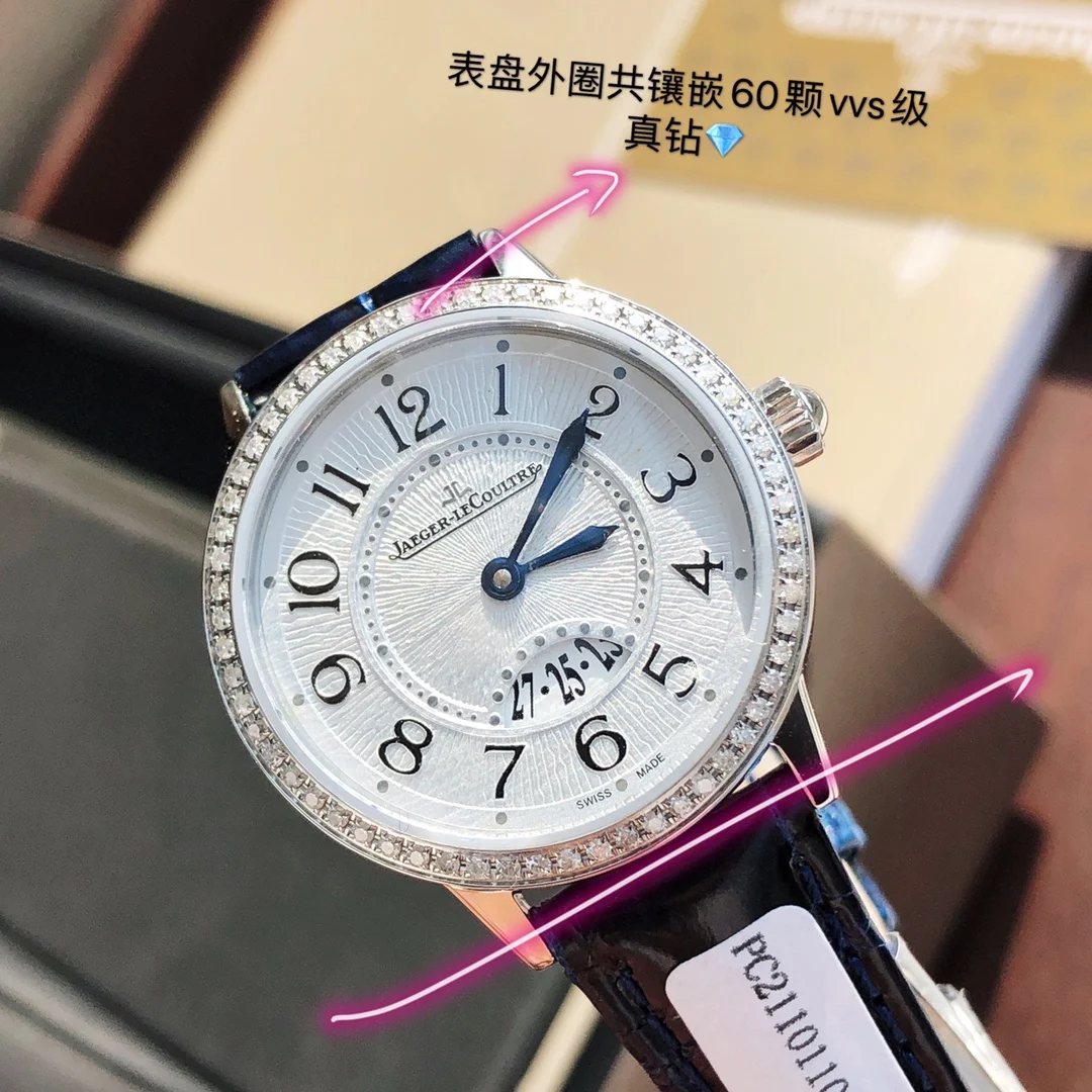 The dial is set with 60 VVS-grade diamonds