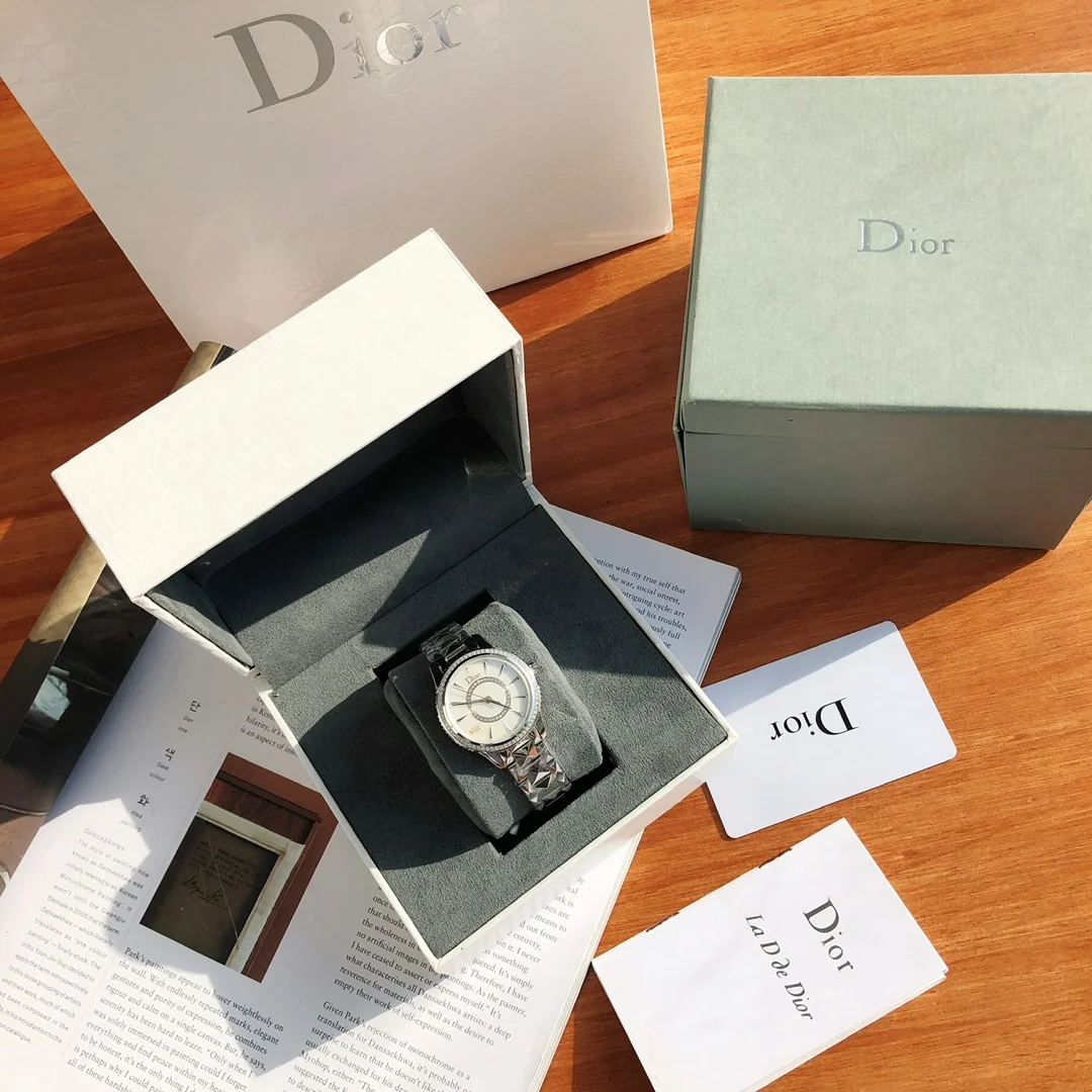 The Dior VIII collection watch, designed with a jewelry concept