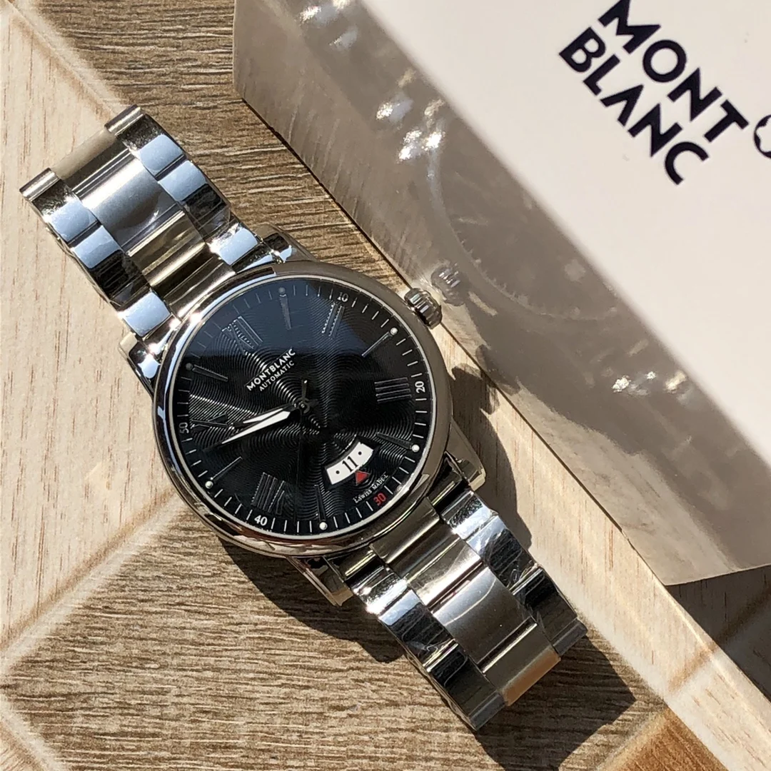 The Montblanc 4810 Collection automatic mechanical watch — photographed off the sweep