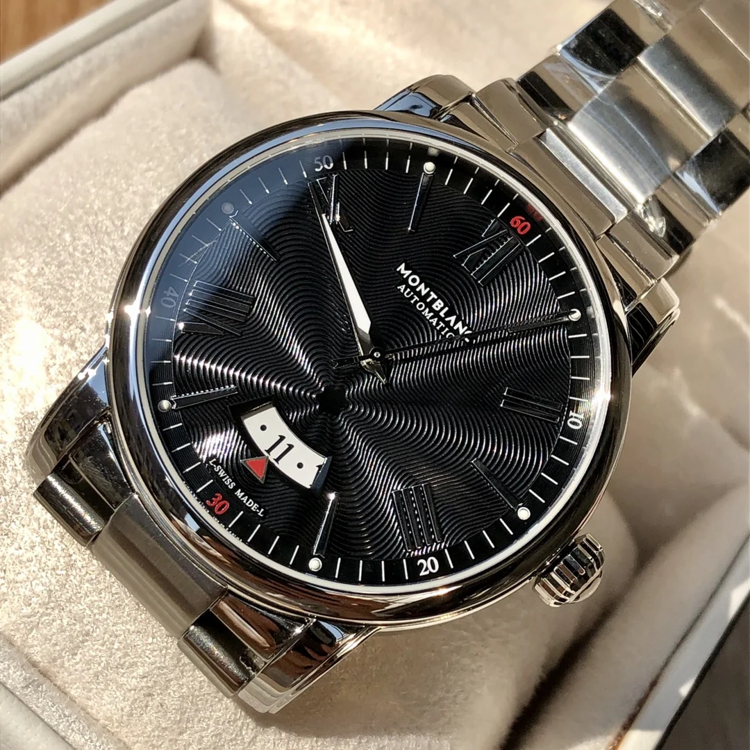 The Montblanc 4810 Collection automatic mechanical watch — photographed off the sweep