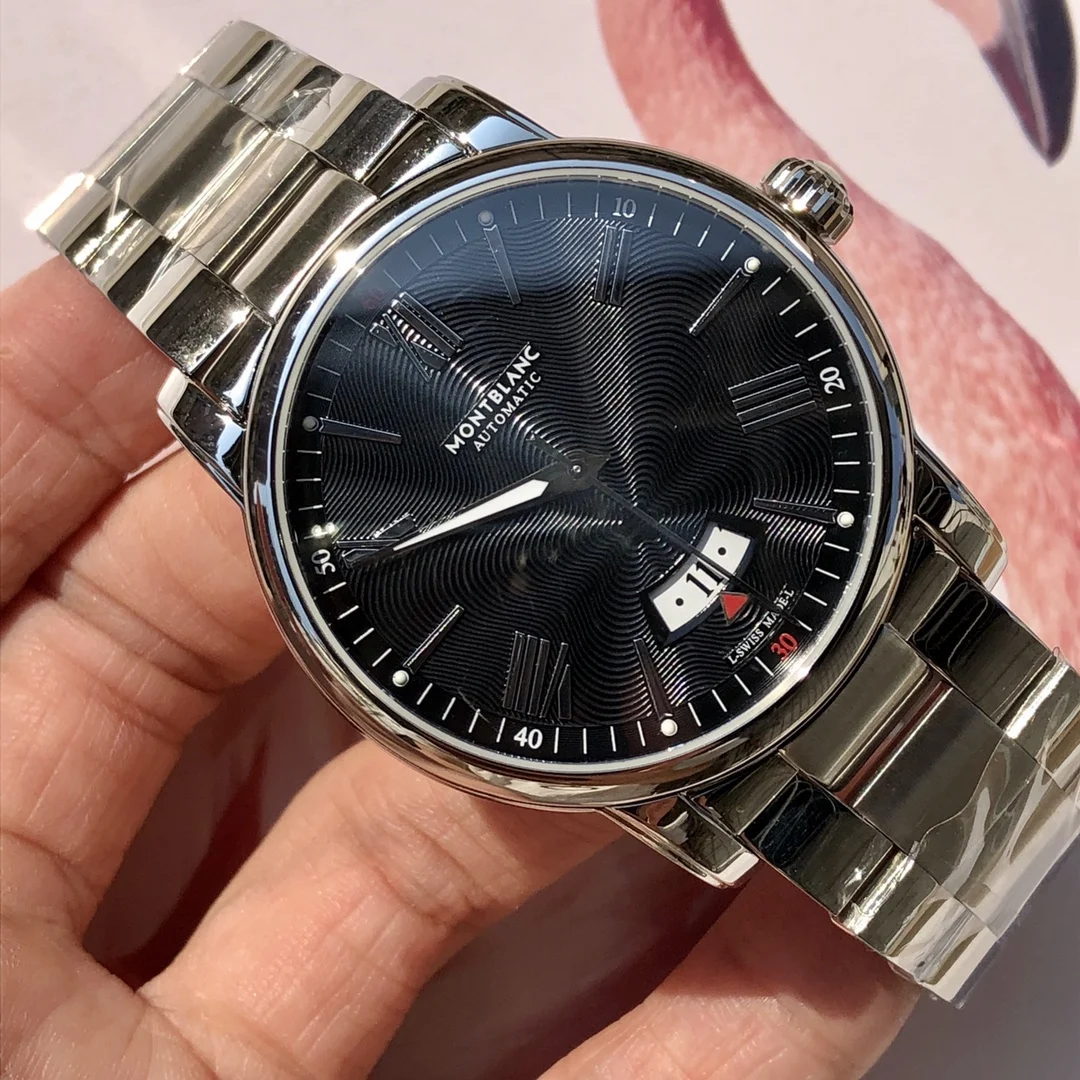 The Montblanc 4810 Collection automatic mechanical watch — photographed off the sweep