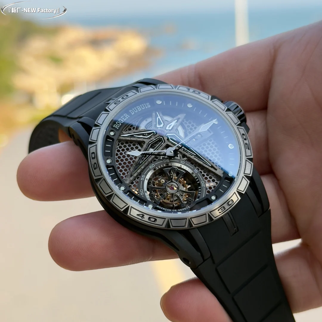 The new factory (formerly BBR factory) presents the Roger Dubuis — photographed off the sweep