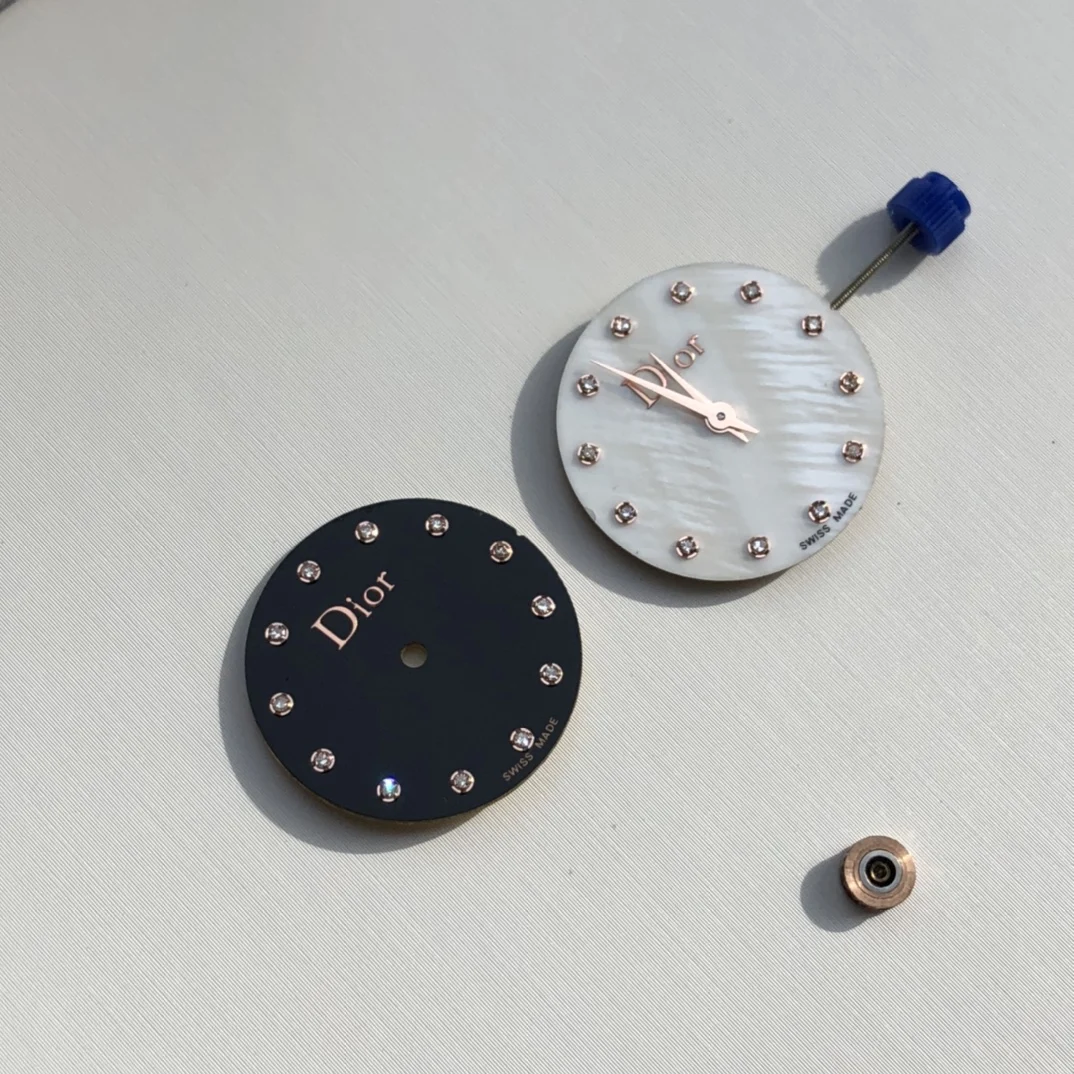 Three types of dial — photographed off the sweep