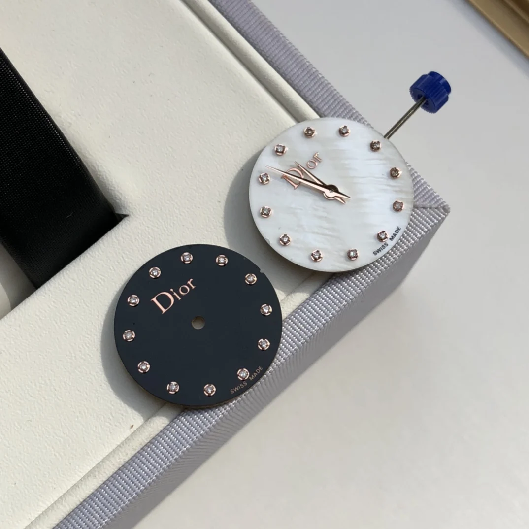 Three types of dial — photographed off the sweep