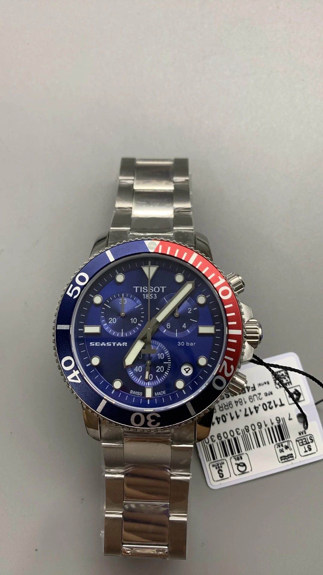 Tissot Blue Dial