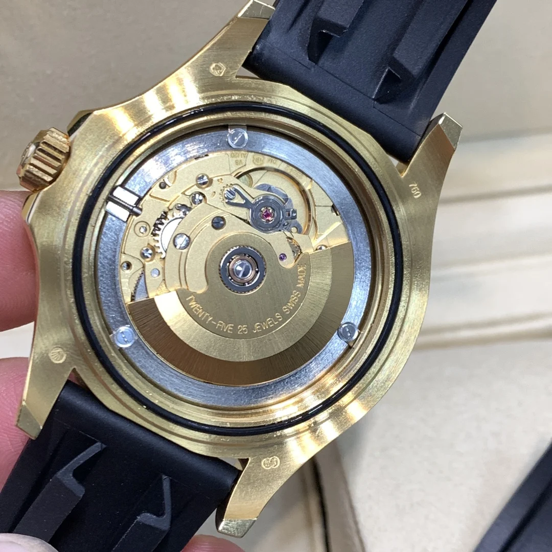 To check the quality of a watch, take it apart and inspect it — photographed off the sweep