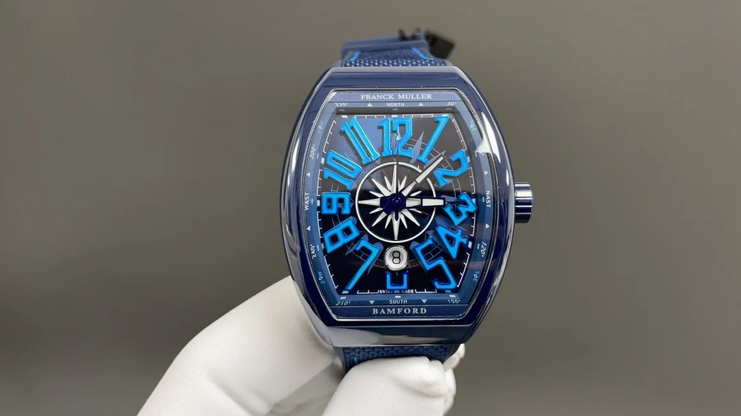 Today's recommendation: FM Popeye Blue Ceramic 44mm 9015 Movement