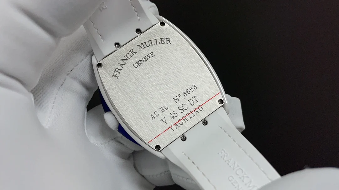 Today's recommendation: FM Popeye White Ceramic 44mm 9015 — photographed off the sweep