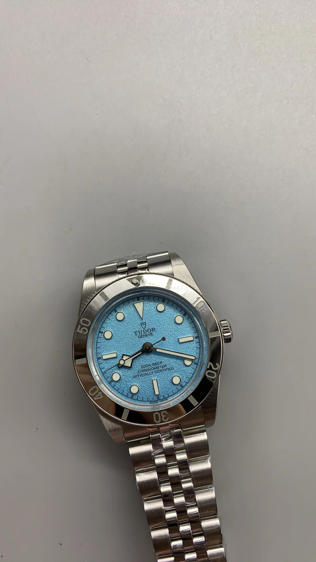 Tudor 37mm — photographed off the sweep