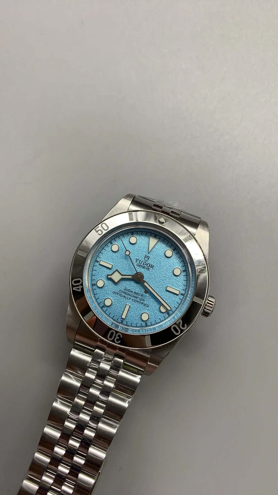 Tudor 37mm — photographed off the sweep