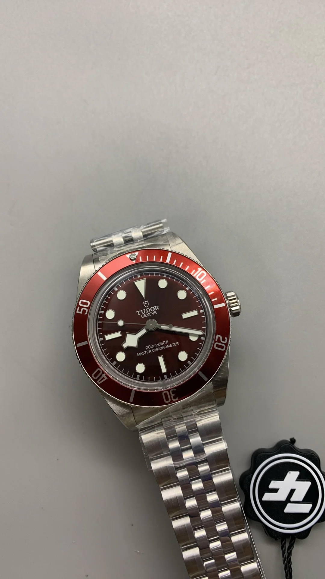 Tudor 39mm — photographed off the sweep