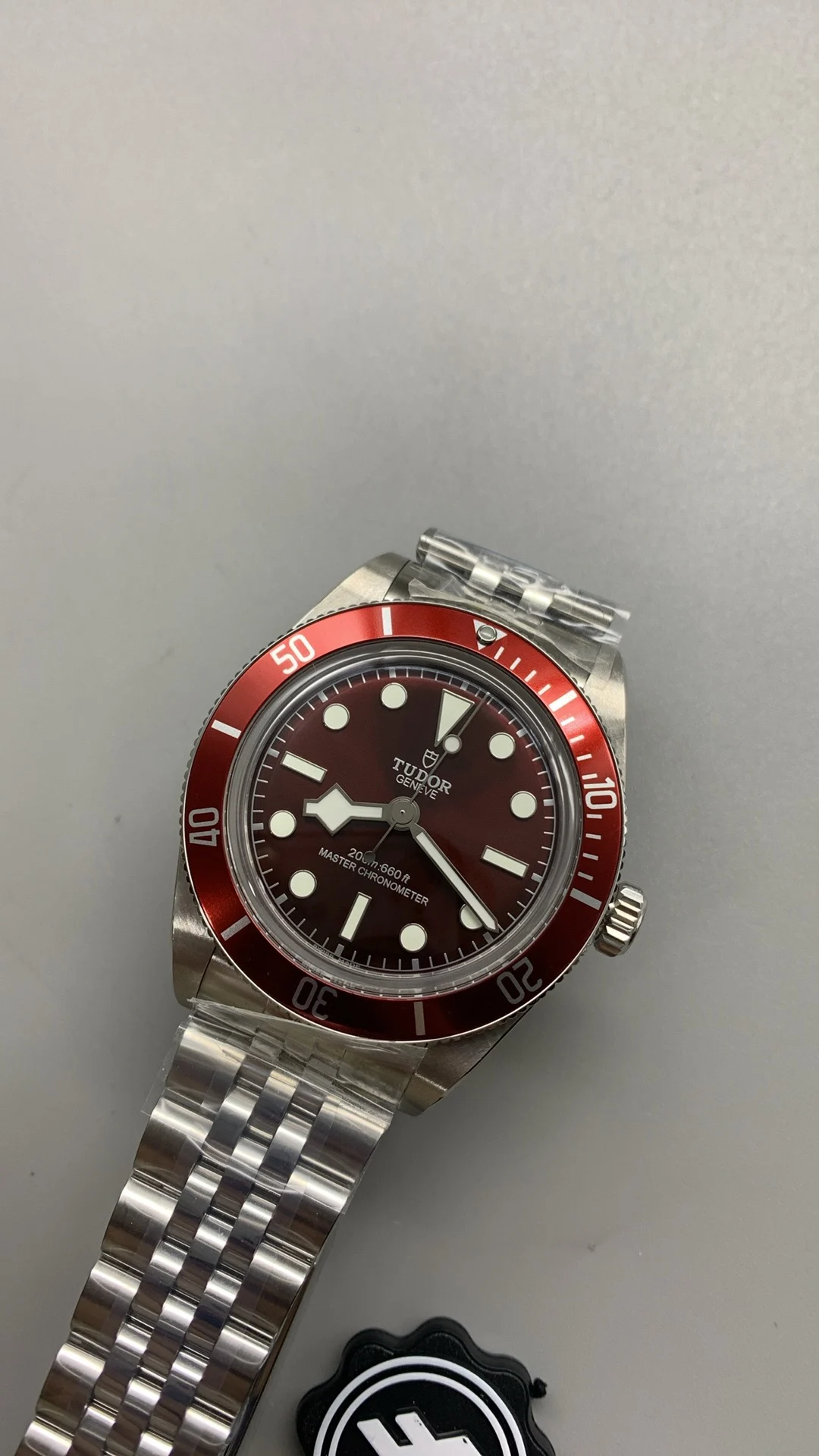 Tudor 39mm — photographed off the sweep