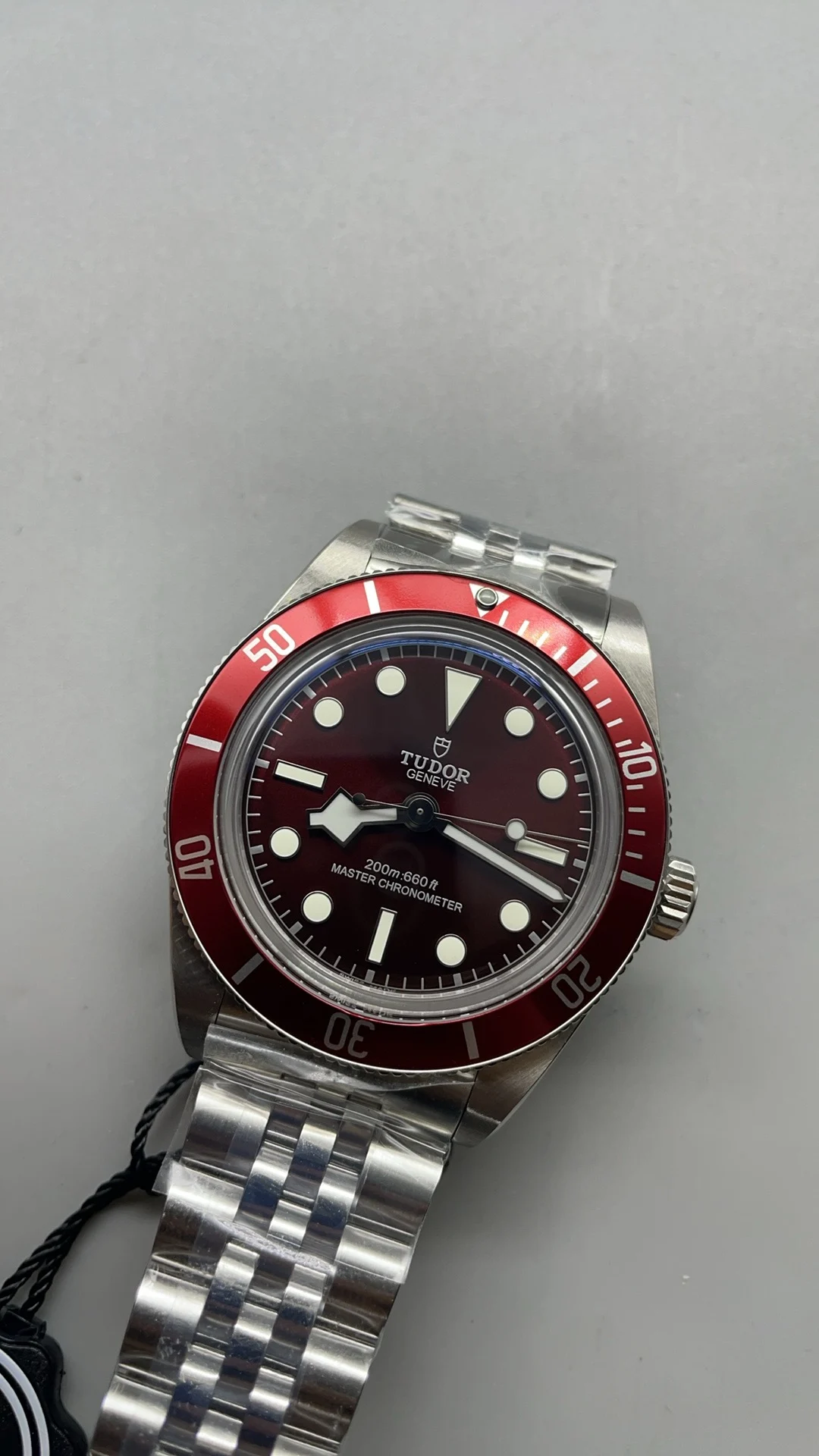Tudor 39mm — photographed off the sweep
