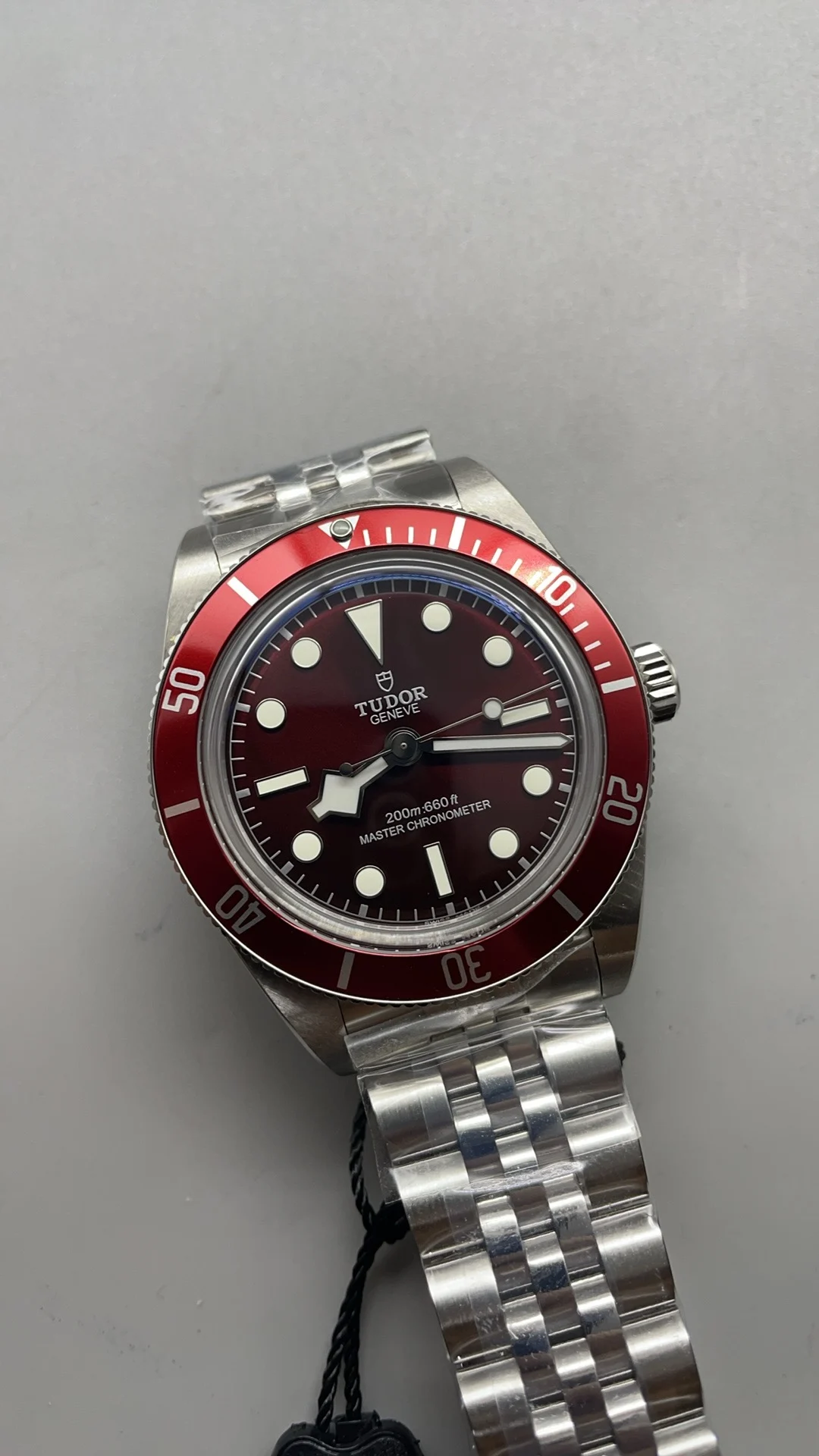 Tudor 39mm — photographed off the sweep