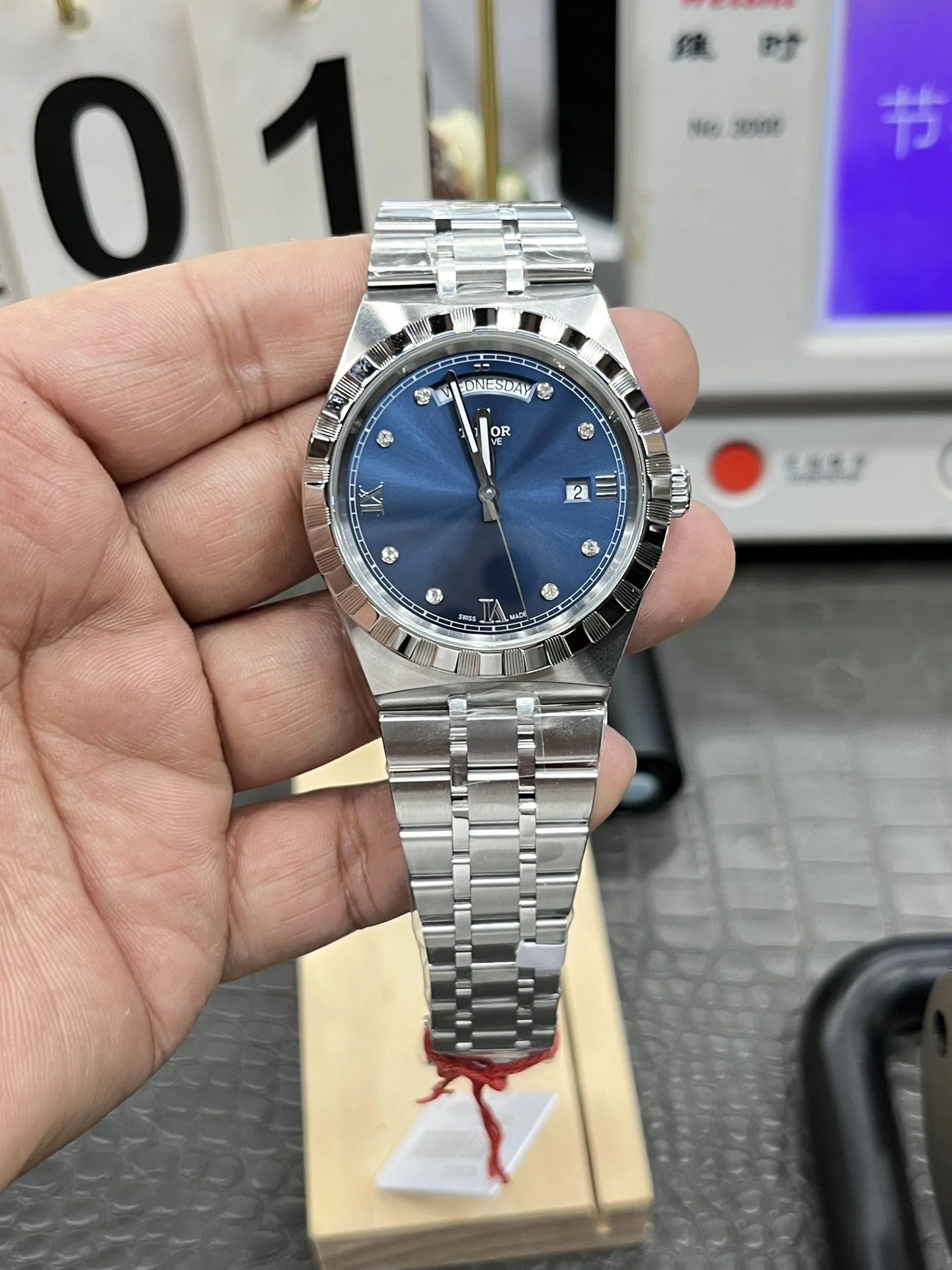 Tudor 41mm — photographed off the sweep