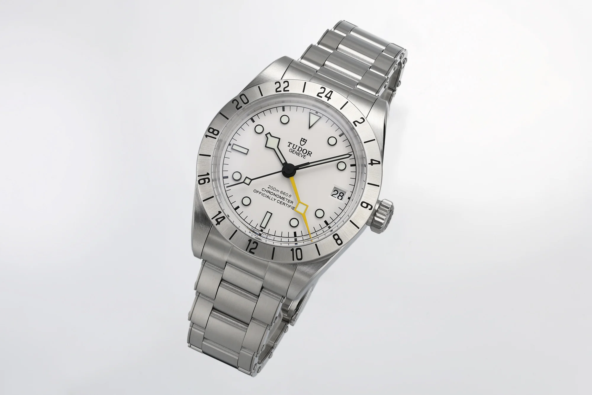 Tudor Black Bay 79470 — photographed off the sweep