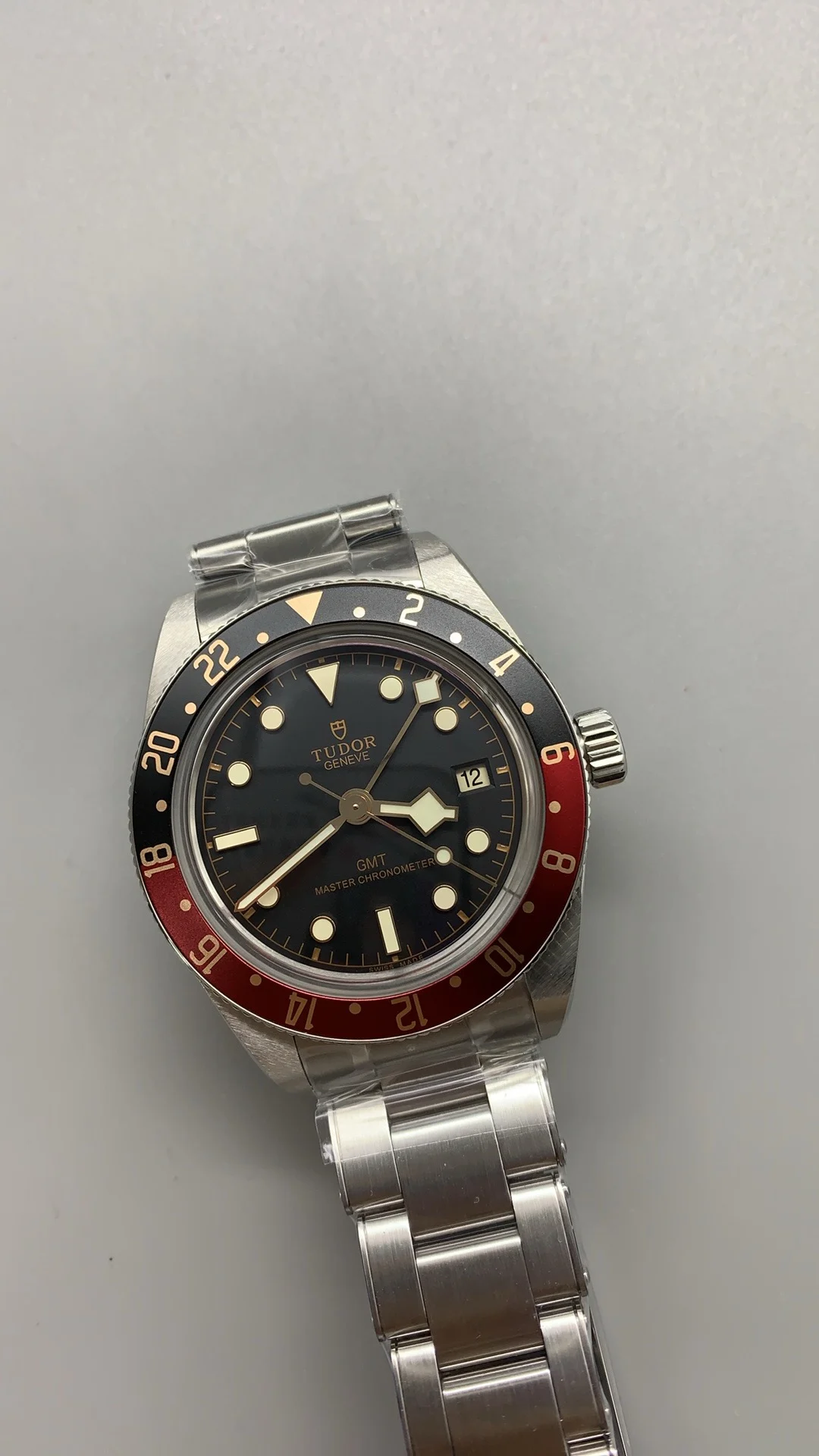 Tudor Black Bay Black Dial 39mm — photographed off the sweep