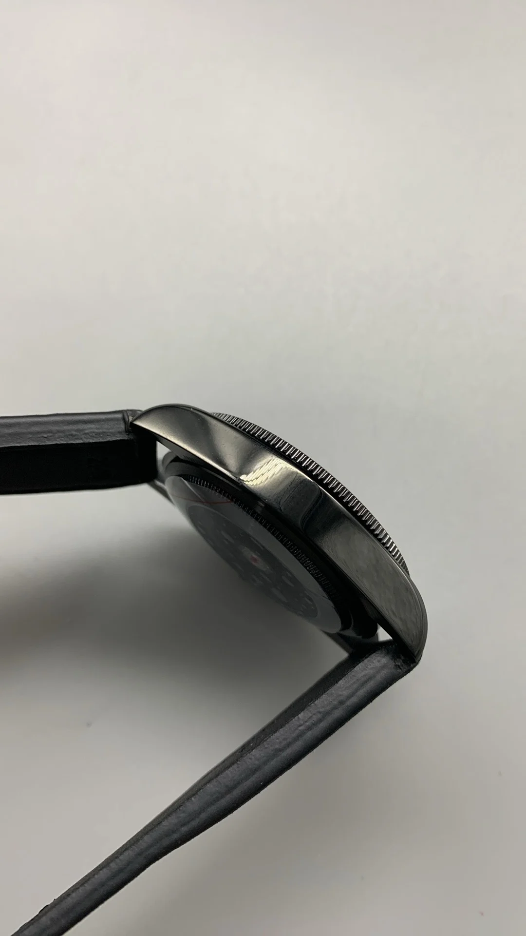 Tudor Black Bay Black Dial — photographed off the sweep