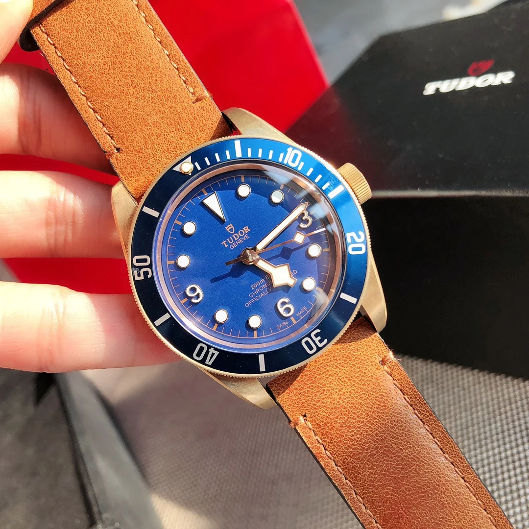 Tudor Black Bay Bronze — photographed off the sweep