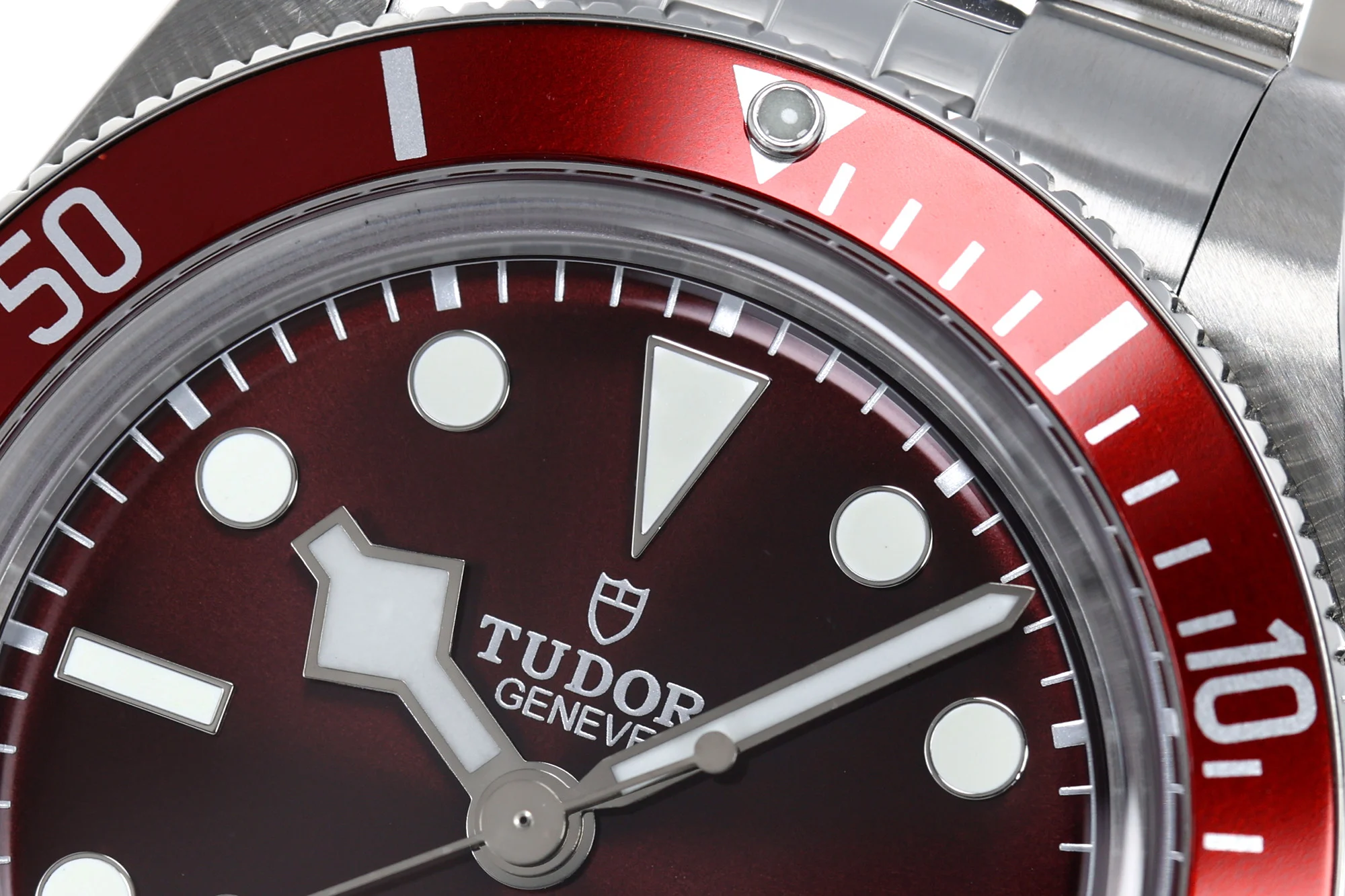 Tudor Black Bay Steel Black Dial 39mm — photographed off the sweep