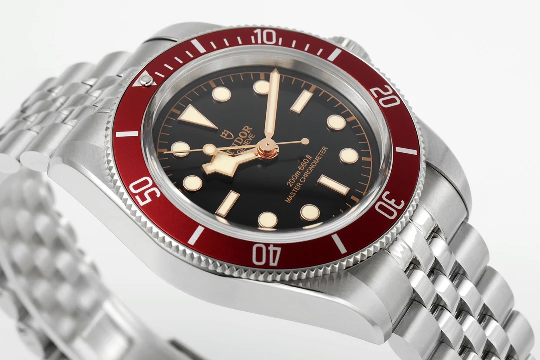 Tudor Black Bay Steel Black Dial 41mm — photographed off the sweep