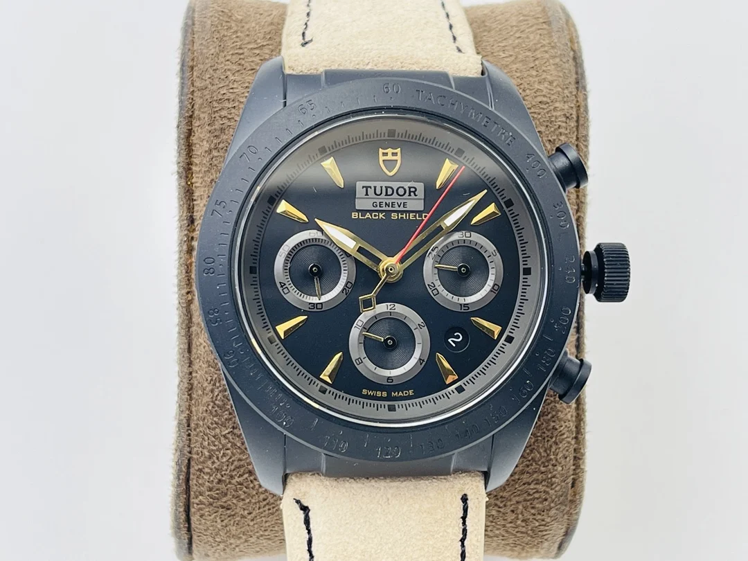 Tudor Black Dial — photographed off the sweep