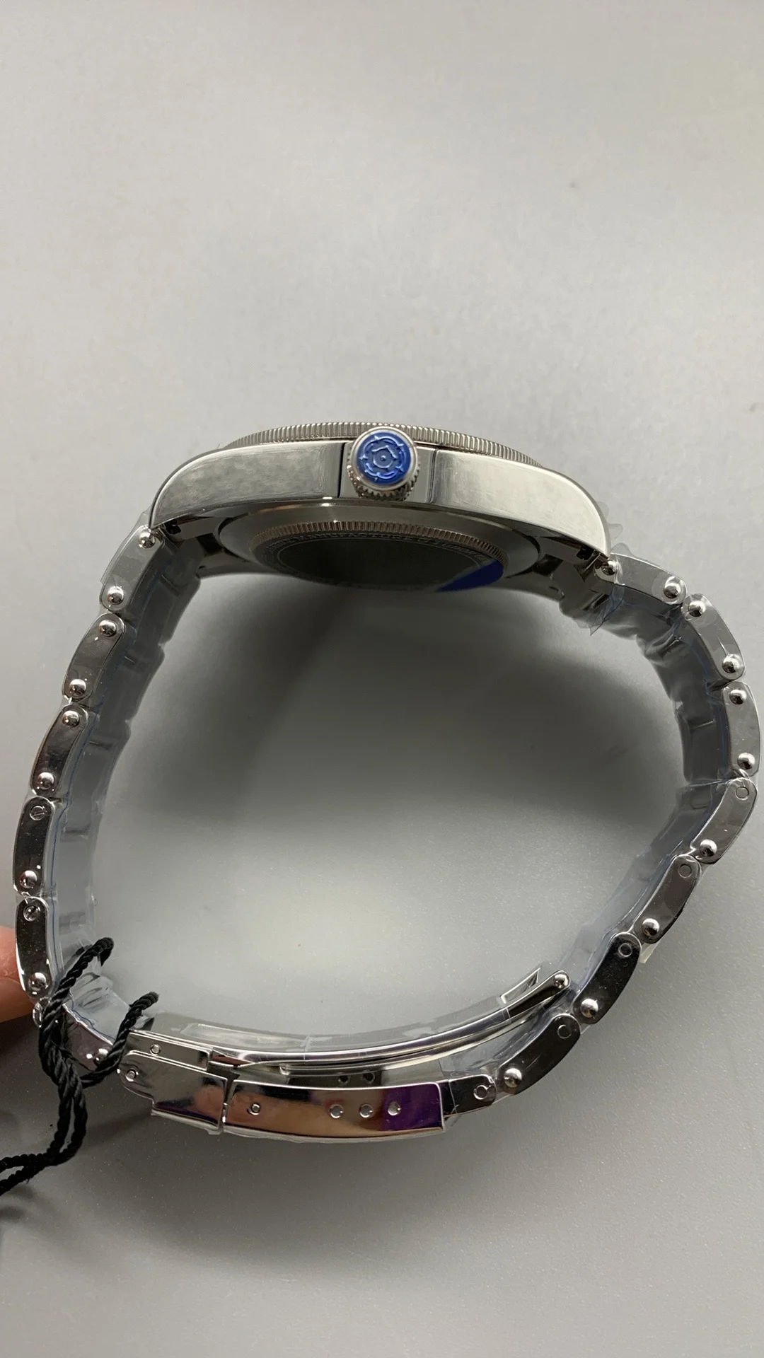 Tudor Blue Dial 39mm — photographed off the sweep