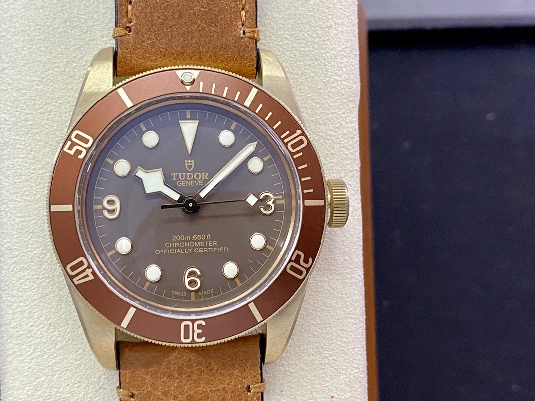 Tudor Bronze — photographed off the sweep