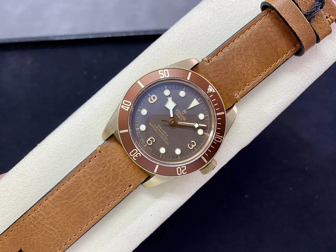 Tudor Bronze — photographed off the sweep