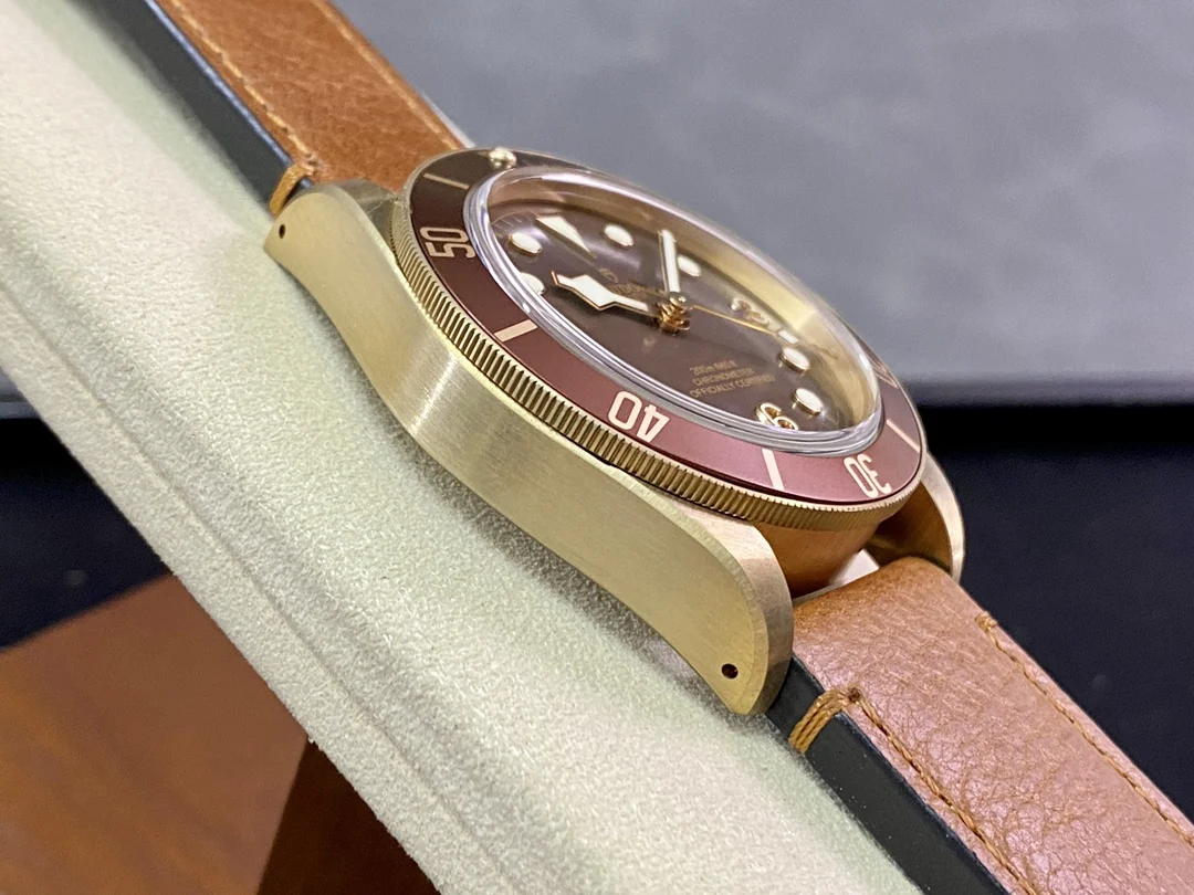 Tudor Bronze — photographed off the sweep