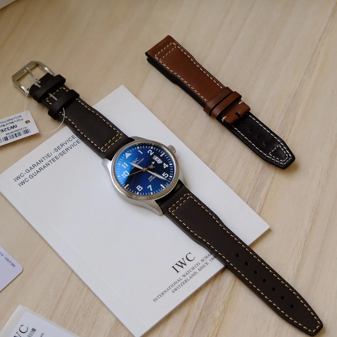 Tudor Brown Dial — photographed off the sweep