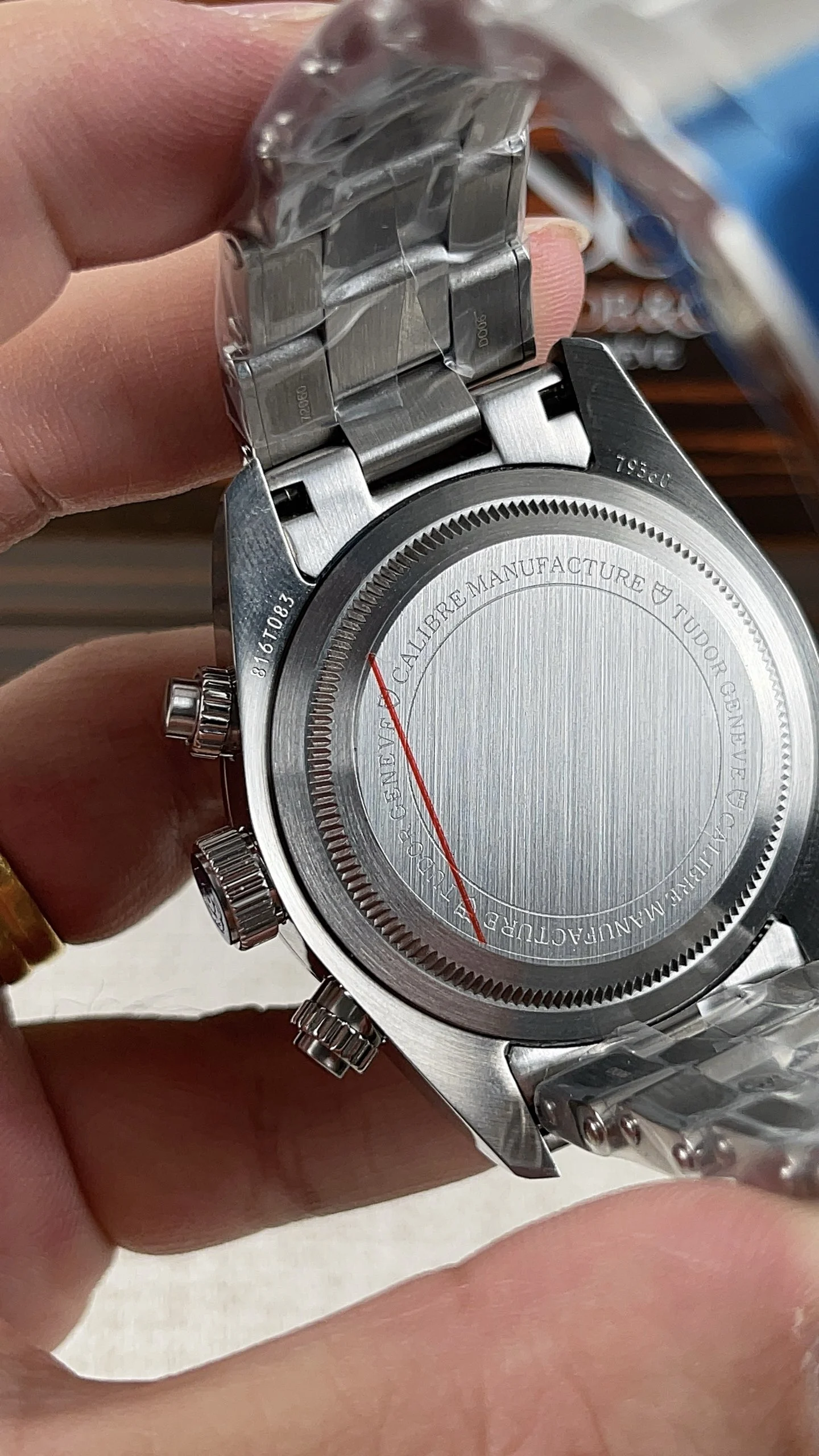 Tudor multifunction timing collection — photographed off the sweep