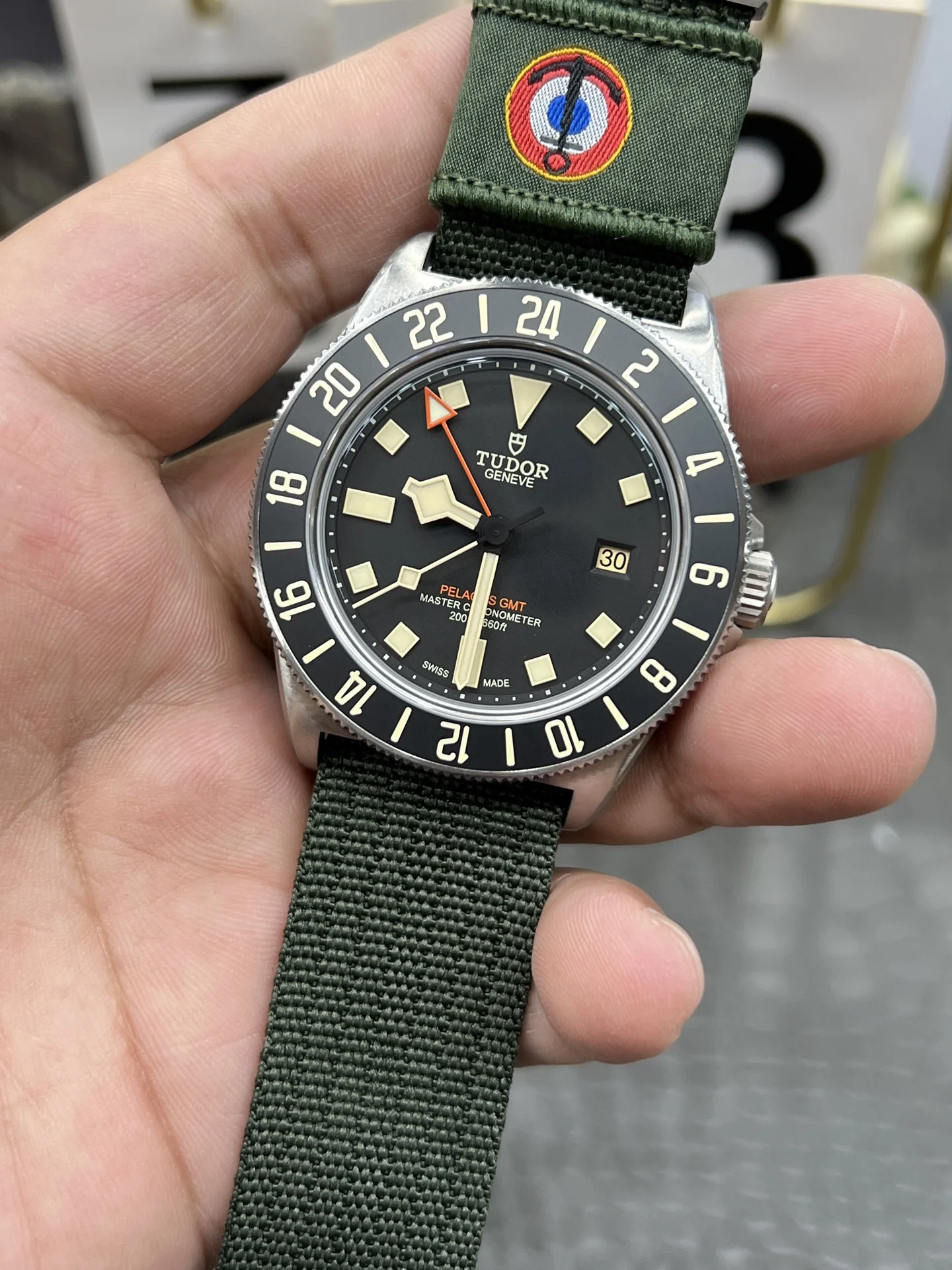 Tudor Titanium 42mm — photographed off the sweep