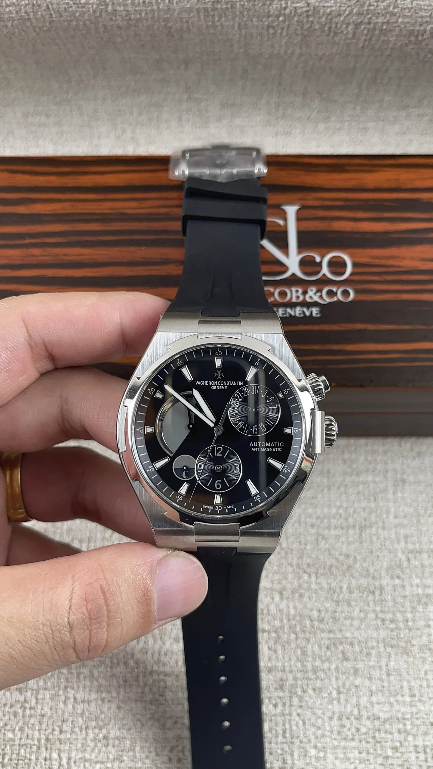 TWA! Vacheron Constantin multi-function collection! Paired — photographed off the sweep