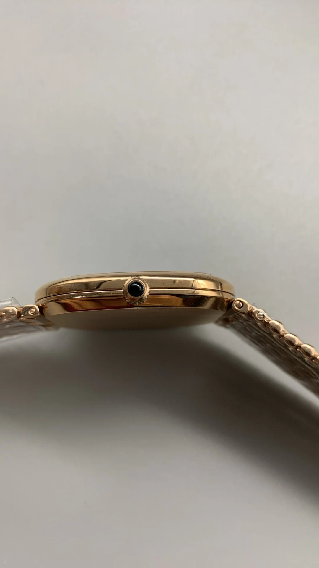 Ultra-thin PP, steel bracelet style — photographed off the sweep