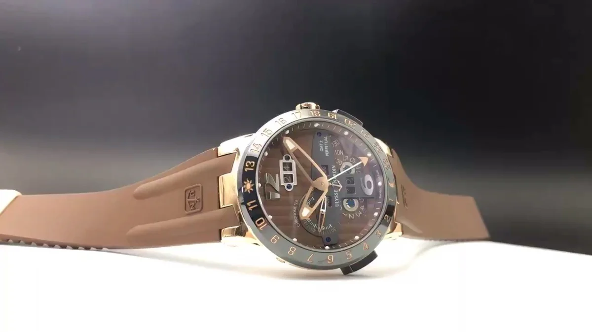 Ulysse Nardin Perpetual Calendar — photographed off the sweep