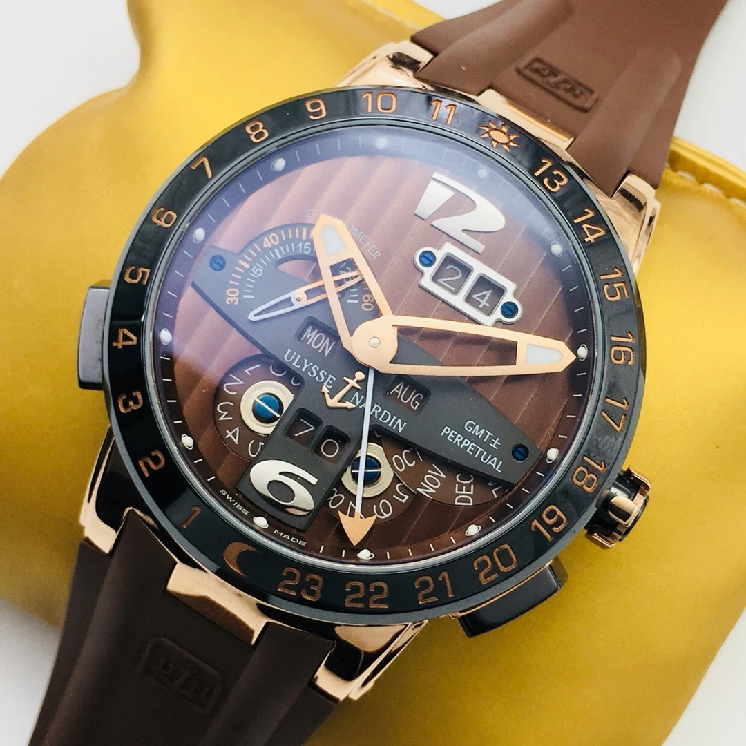 Ulysse Nardin Perpetual Calendar — photographed off the sweep