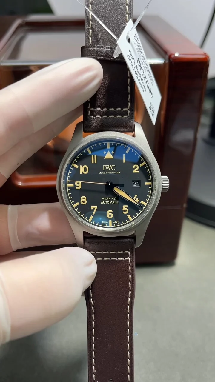 V7 Factory Titanium Mark Swiss SW300 Movement