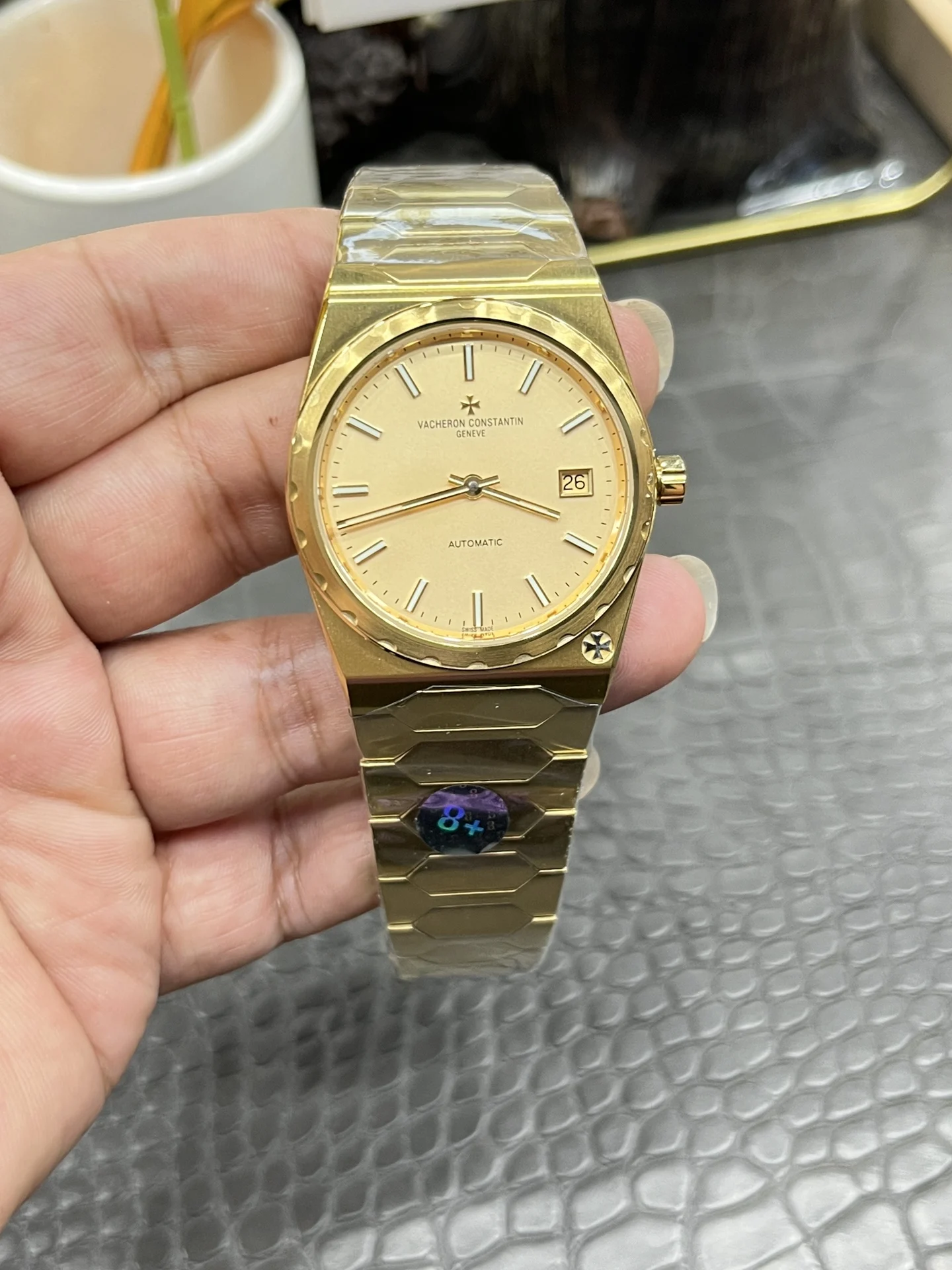 Vacheron Constantin 37mm — photographed off the sweep