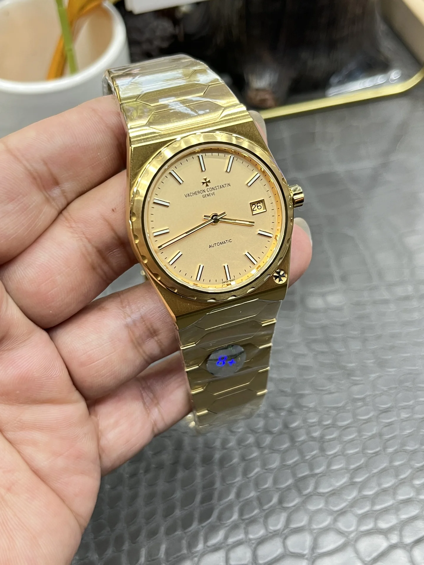 Vacheron Constantin 37mm — photographed off the sweep